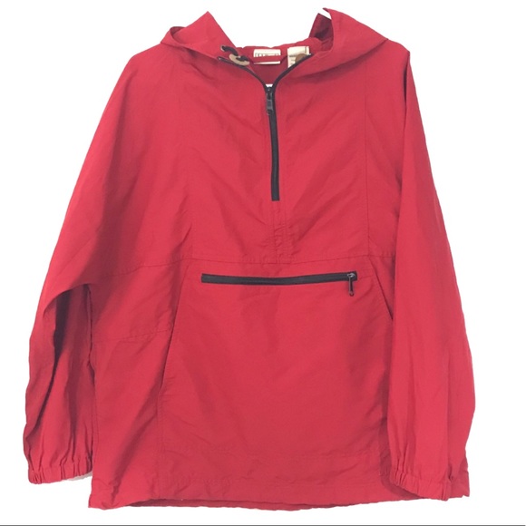 L.L. Bean Other - LL Bean Anorak 1/2 Zip Pullover Windbreaker L Men
